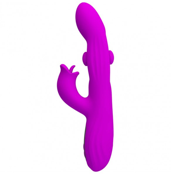 PRETTY LOVE - Yalanda LED Display Nodding Vibration Massager (Chargeable - Purple)